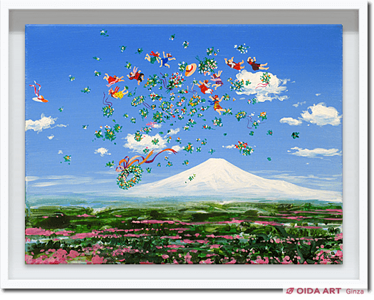 ヒロヤマガタ 富士 春の雪 (2018) | 絵画など美術品の販売と買取