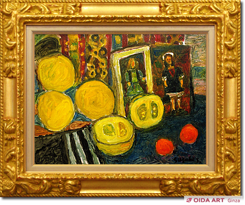 鈴木信太郎 ざぼんと人形 | 絵画など美術品の販売と買取 | 東京・銀座