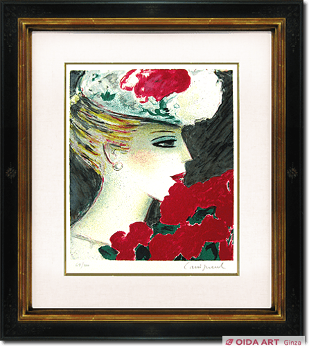 カシニョール 、【BUNCH OF FLOWERS IN MEADOW】