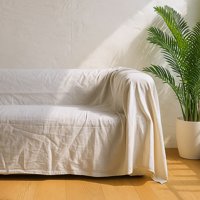 マルチカバー 無地 カーテンやテーブルクロス ハンドメイド素材にも