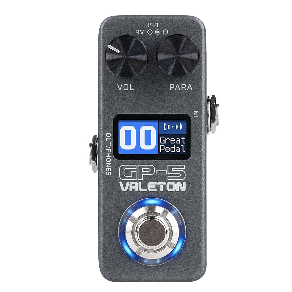 Valeton GP-5 Compact Multi-Effects, Snap Tone & IR Loader