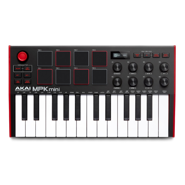 AKAI professionalのMIDIコントローラー、MPK Mini MK3 のご紹介です！