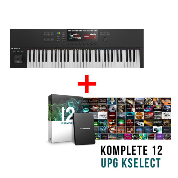 KOMPLETE KONTROL S61 MK2、KOMPLETE12 UPG付きセット☆tunecore