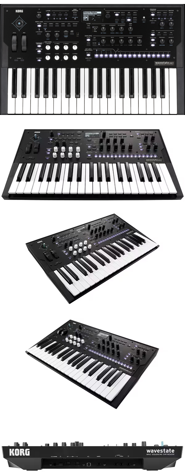 伝説のシンセサイザーを再構築。KORGのシンセサイザー wavestate mkII