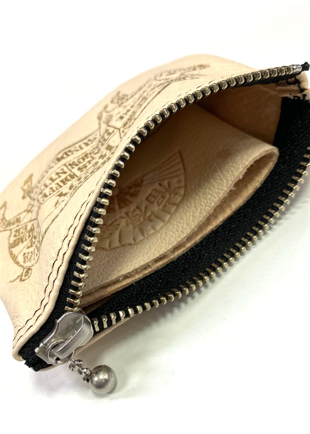 PORKCHOP GARAGE SUPPLY - NEW BIKER WALLET (BLACK×SILVER) / 福禄寿