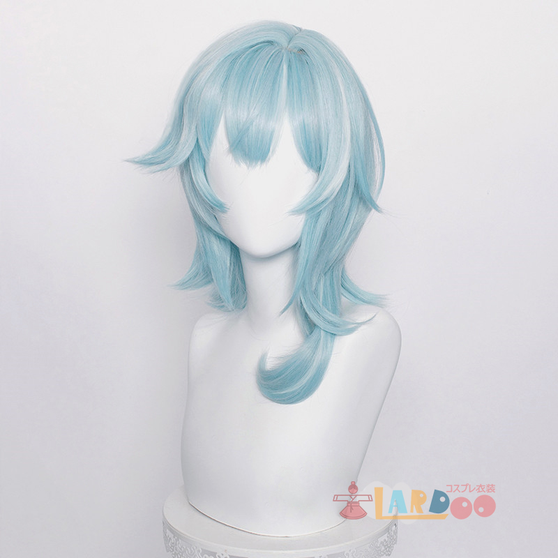 原神 Genshin げんしん エウルア-Eula コスプレウィッグ ネット付き