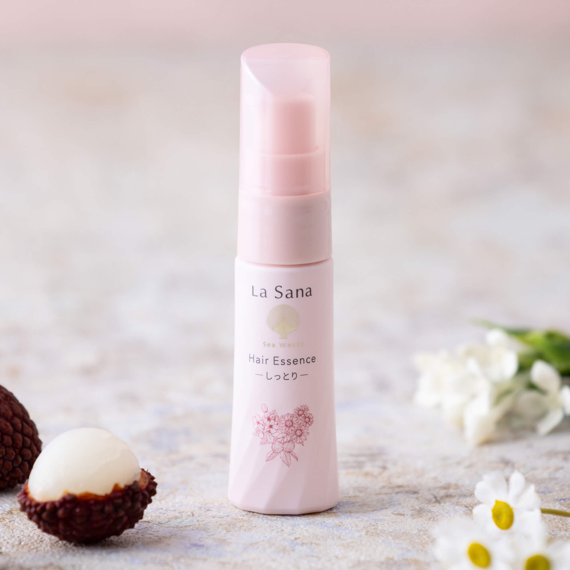 海藻 ヘア エッセンス しっとり［フラワーライチの香り］25ml