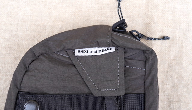 ENDS and MEANS エンズアンドミーンズ Waist Pouch ＜アフリカン