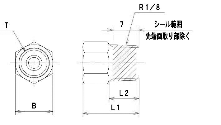 SA 型（アダプター）（ジュラルミン）｜リューベ株式会社 LUBE Japan