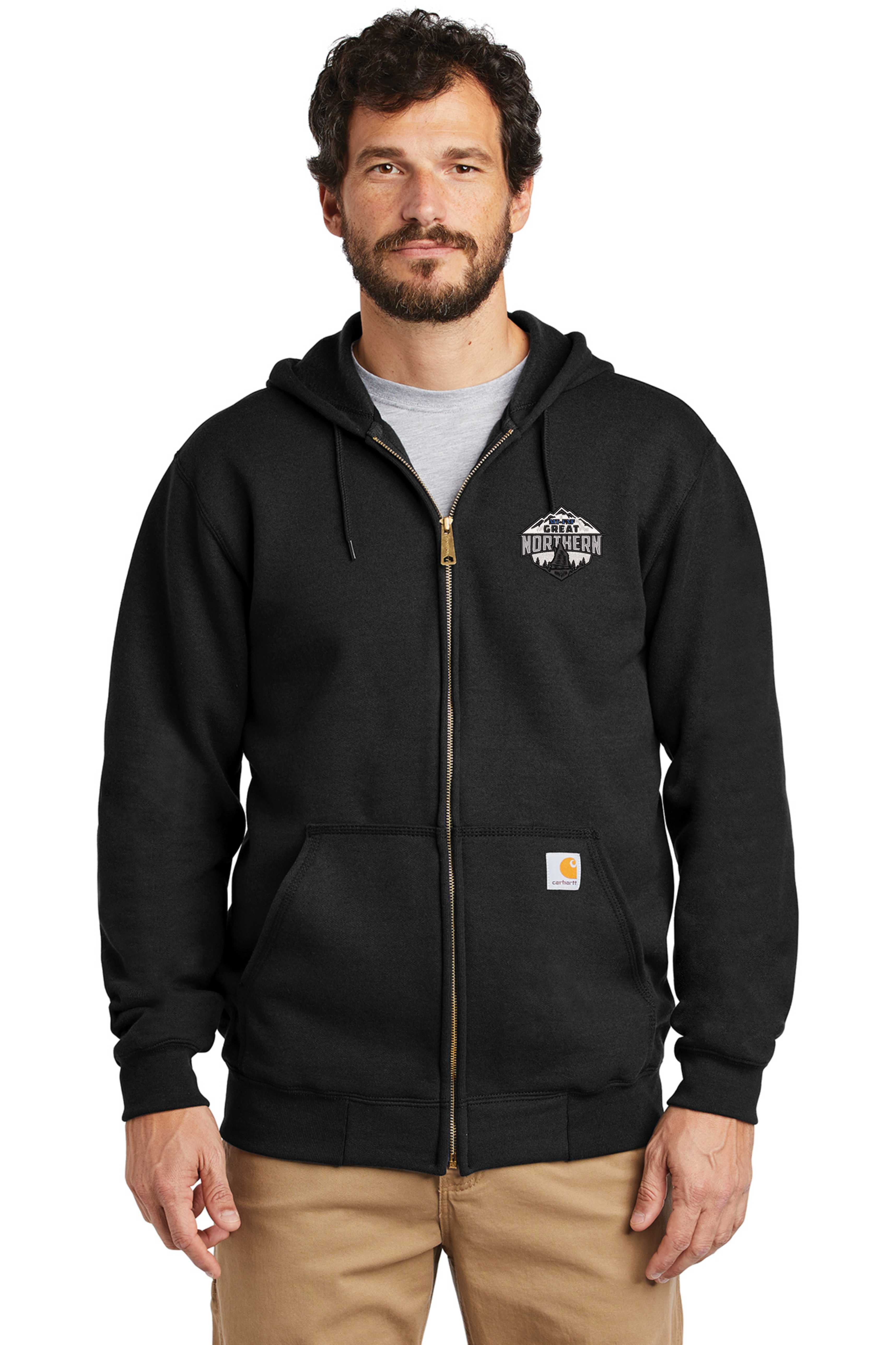 Carhartt ® Midweight Hooded Zip-Front Sweatshirt with Great