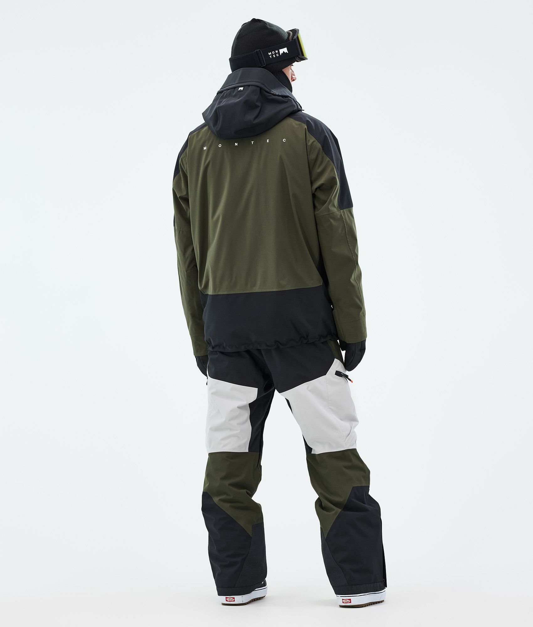Montec Morpheus スノーボードジャケット メンズ Black/Olive Green