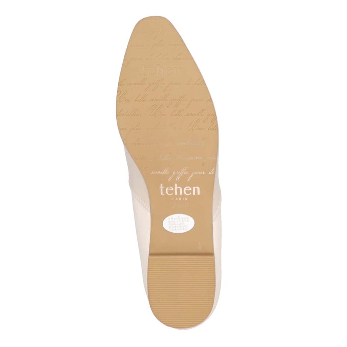 テーン tehen ベーシックフラットパンプス TN1800(23.0 BLACK/C