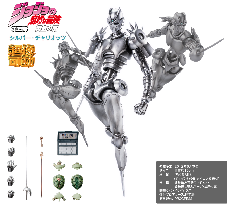 超像可動｜ジョジョの奇妙な冒険 第五部 黄金の風 -シルバー