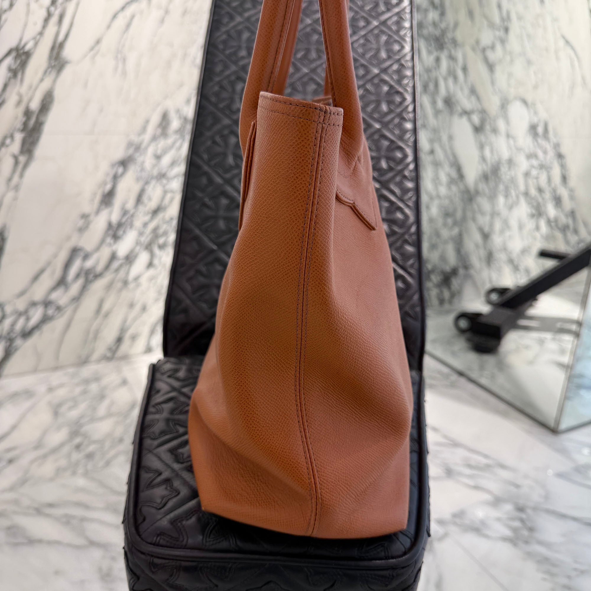 CHROME HEARTS 1 Cross Leather Patch FS Tote Bag クロムハーツ 1