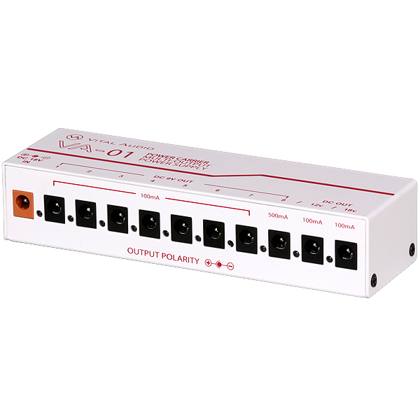 Vital Audioより8出力端子搭載の完全独立型パワーサプライ『POWER