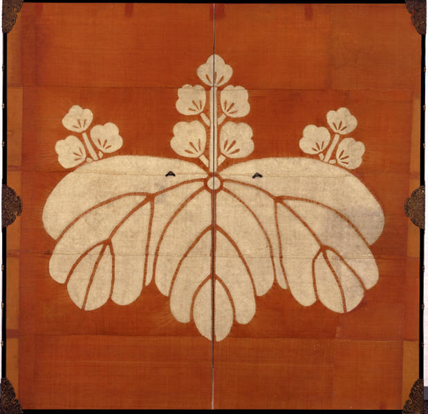 桐紋陣幕屏風 - MIHO MUSEUM