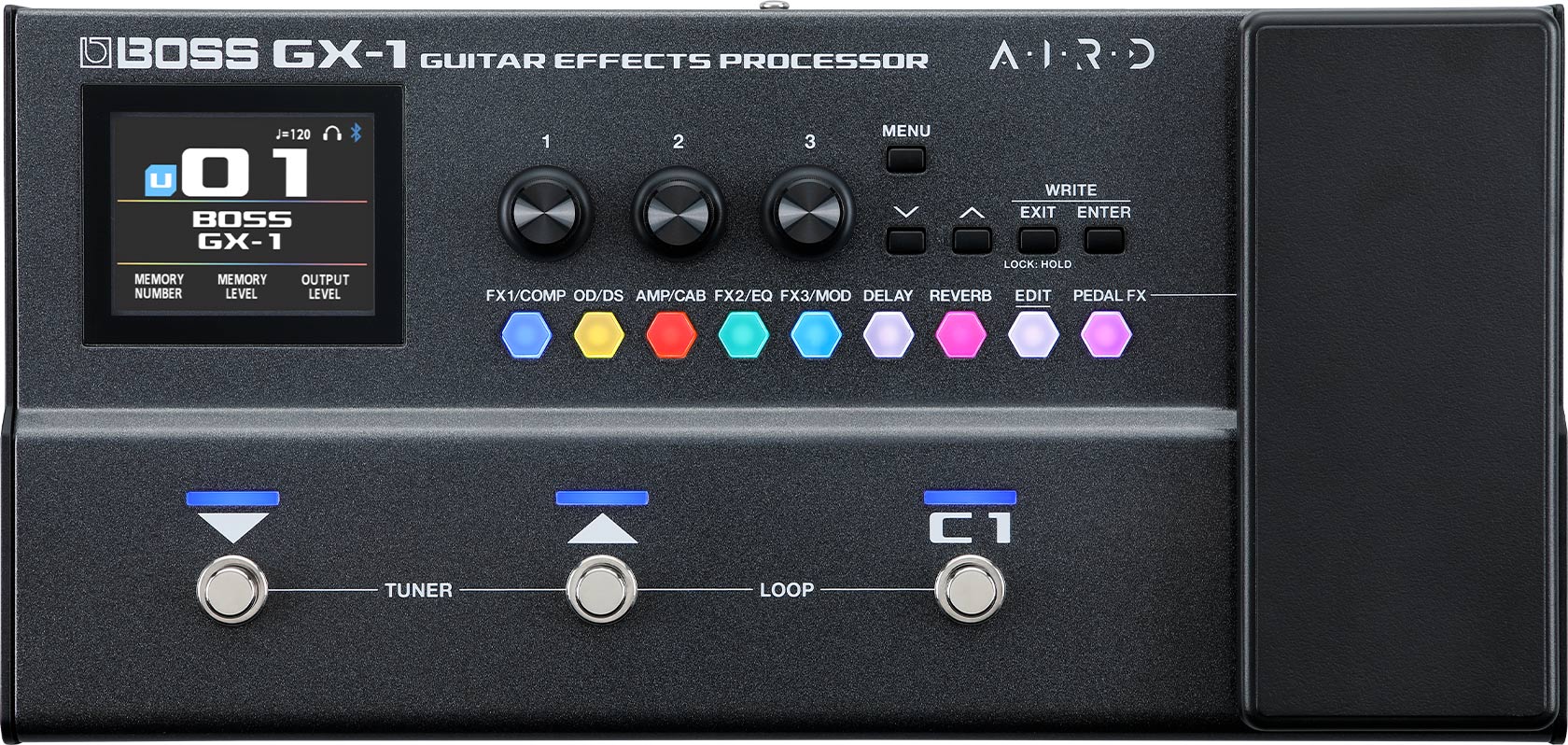 GX-1 Guitar Effects Processor: エフェクター｜三木楽器公式通販サイト
