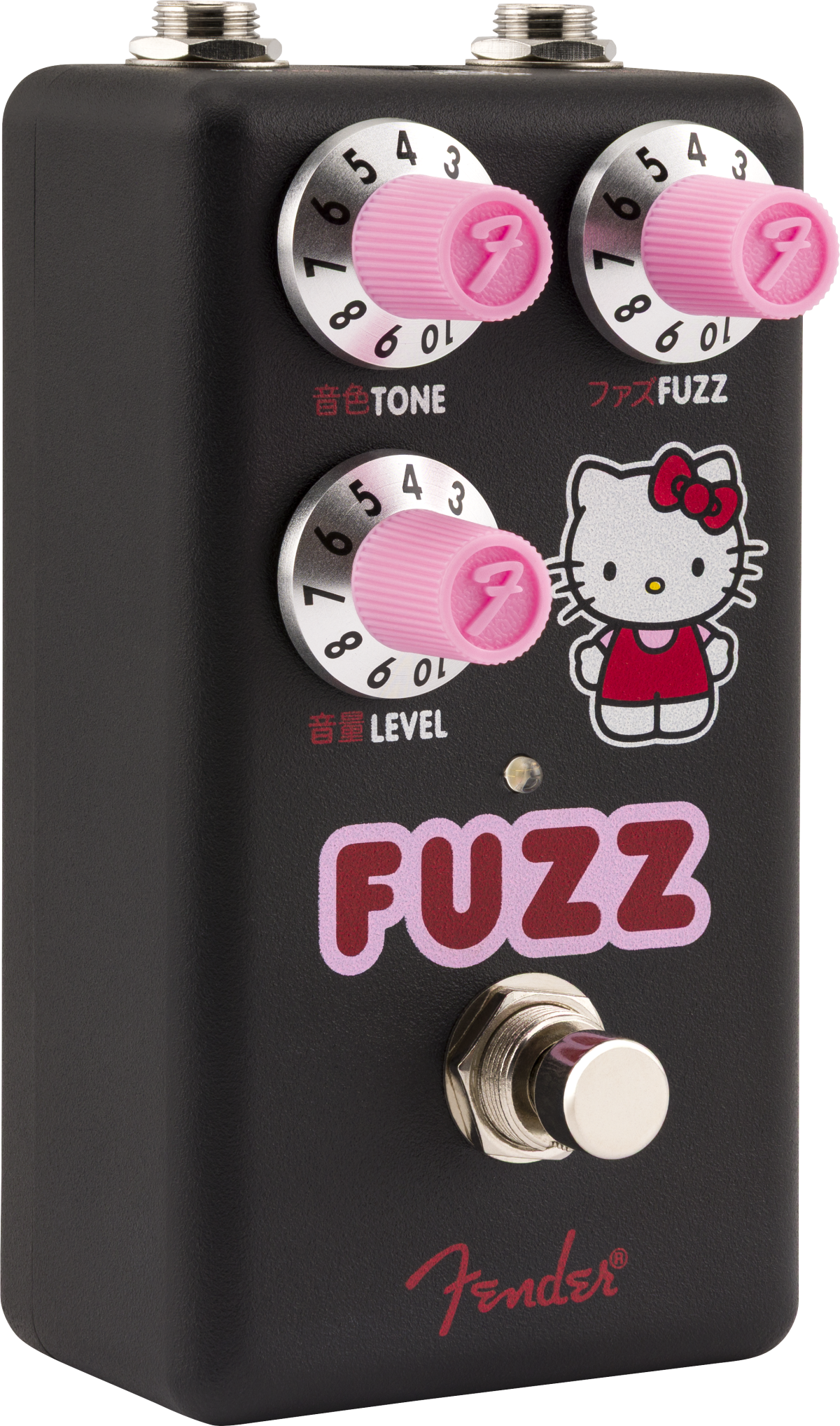 Fender x Hello Kitty Black Fuzz Pedal: エフェクター｜三木楽器公式
