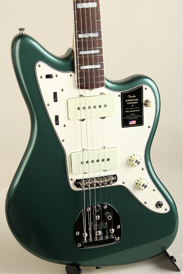 American Vintage II 1966 Jazzmaster RW Sherwood Green Metallic【S