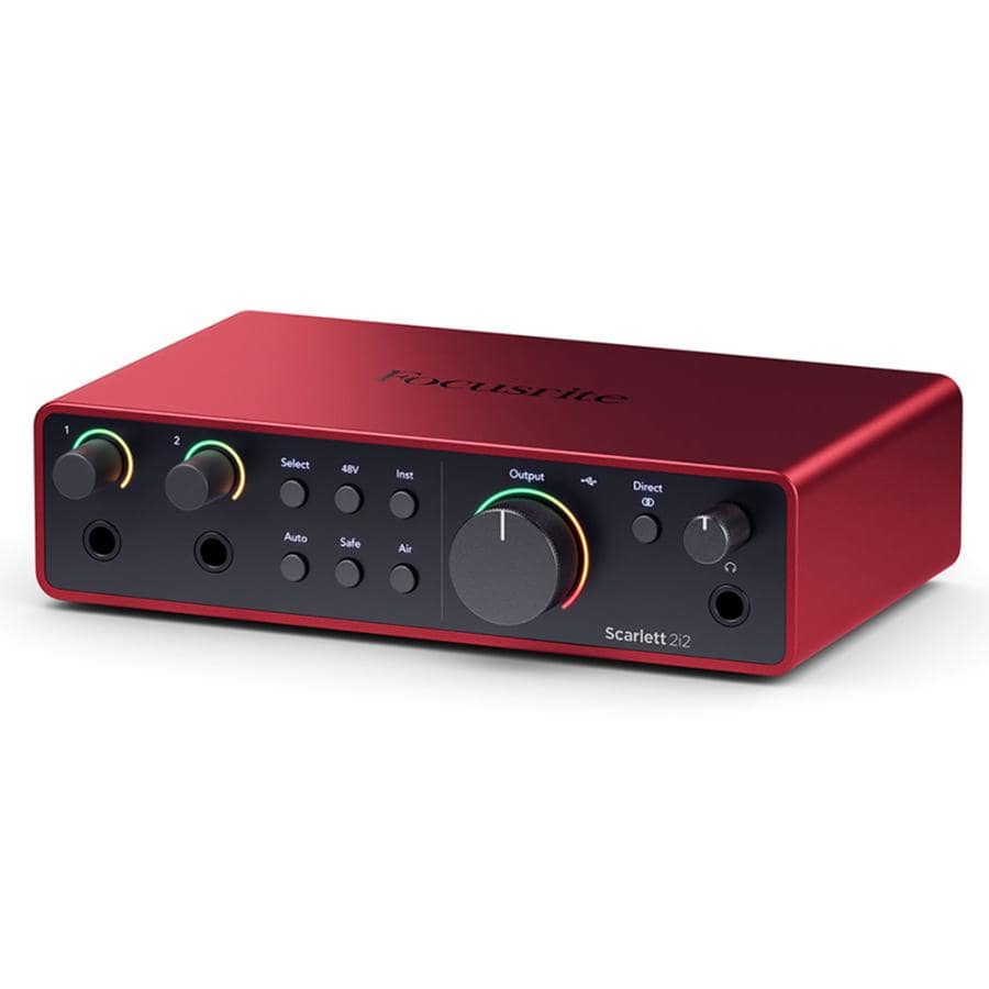 Focusrite オーディオ インターフェイス Scarlett 2i2 4th Gen