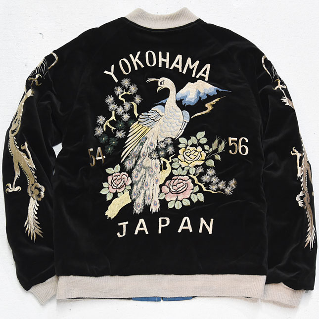 東洋スカジャン・港商SPECIAL EDITION「PHOENIX×TANGLED DRAGONS」別珍