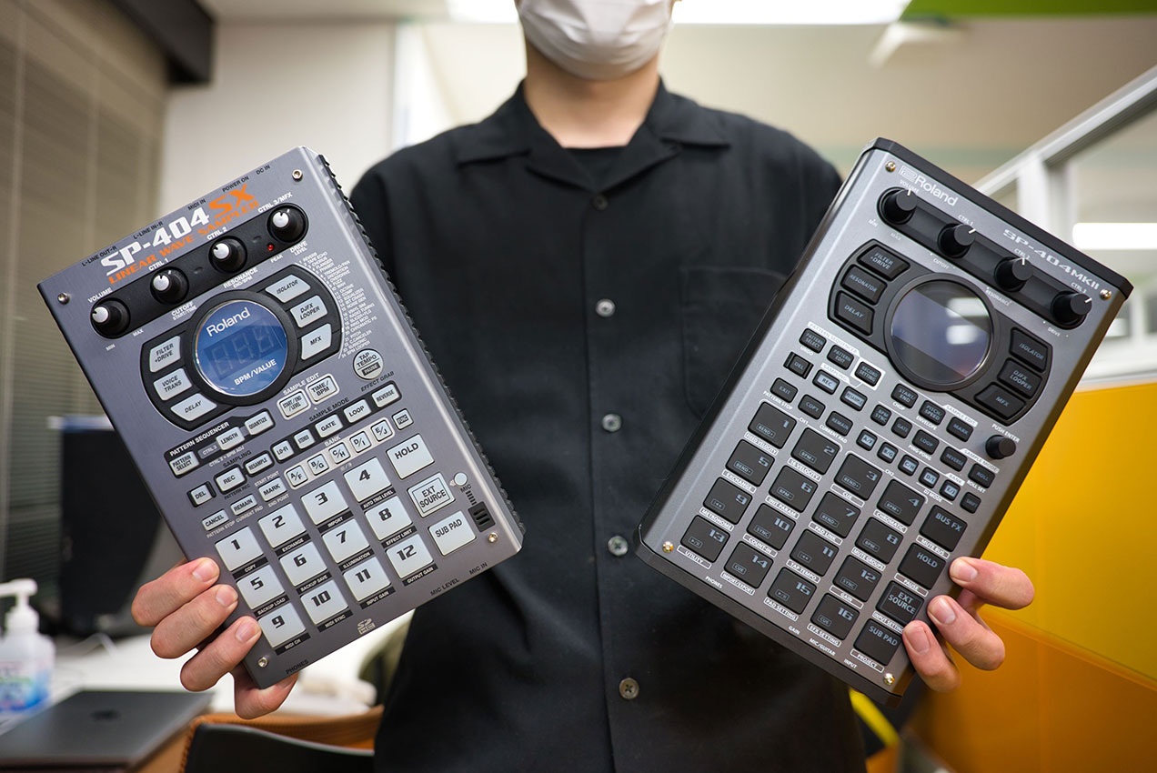モダンに生まれ変わった新時代ハードサンプラー、Roland SP-404MKII