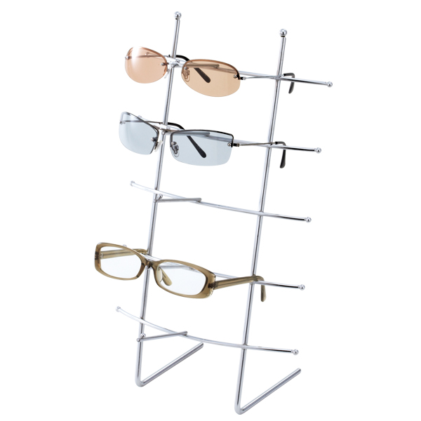 卓上メガネ掛け 5段 店舗用品 演出・ディスプレイ什器 アクセサリー