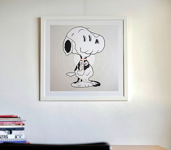 Cote Escriva/コテ・エスクリヴァ,スヌーピー,Creepy Snoopy ー