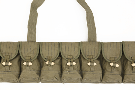 中国人民解放軍 SKS用弾帯 ミリタリーショップ 革ジャン 中田商店