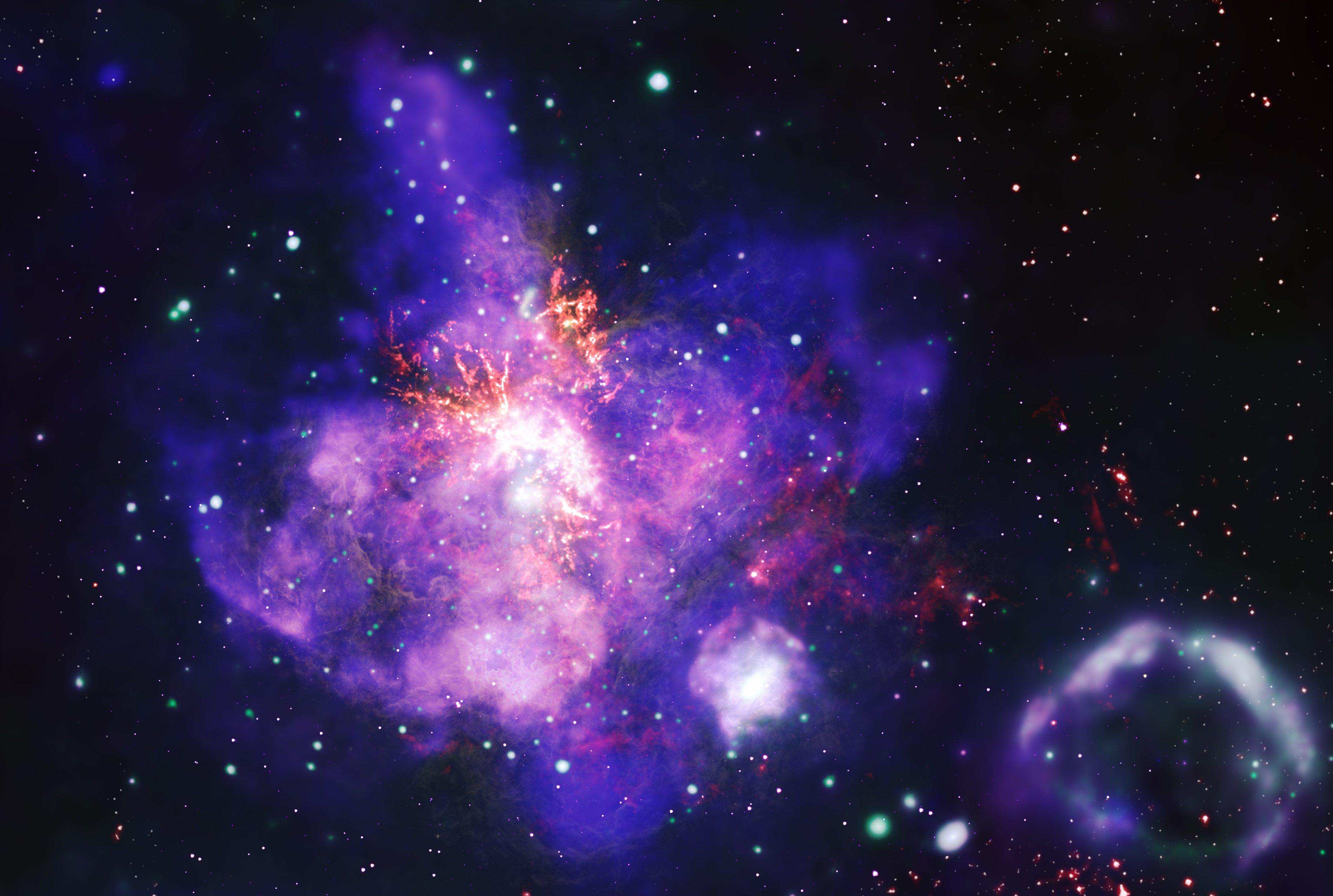 NASA Telescopes Deliver Stellar Bouquet in Time for Valentine's