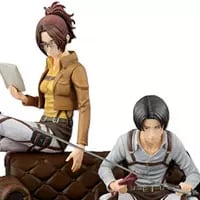 買取】ダブルチャンスキャンペーン リヴァイ&ハンジ フィギュアセット