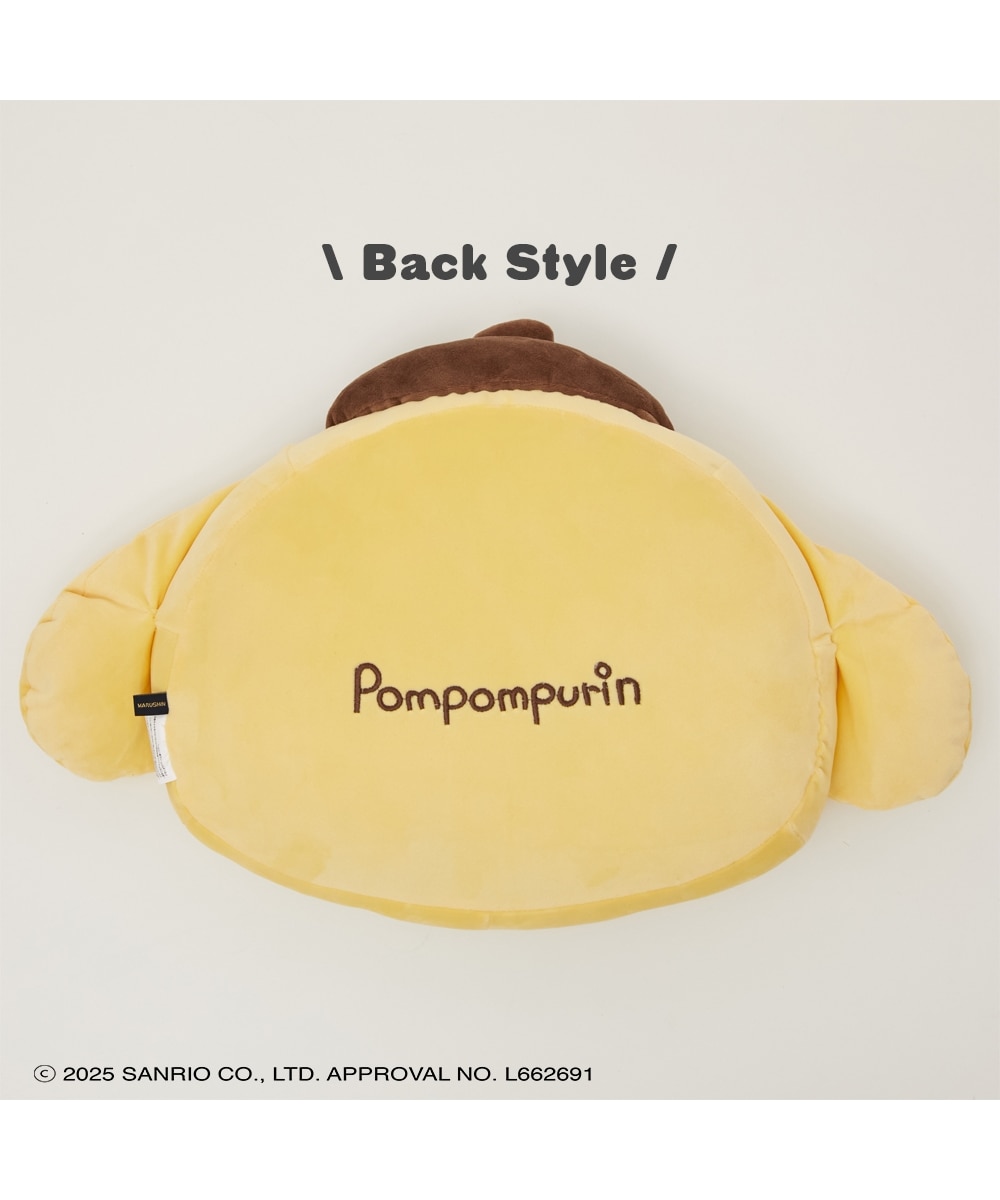 フェイス型もちもちクッション|ポムポムプリン 通販【ニッセン】