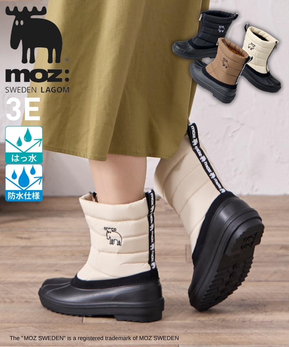 moz（モズ）防水ショートブーツ（ワイズ3E） 通販【ニッセン】