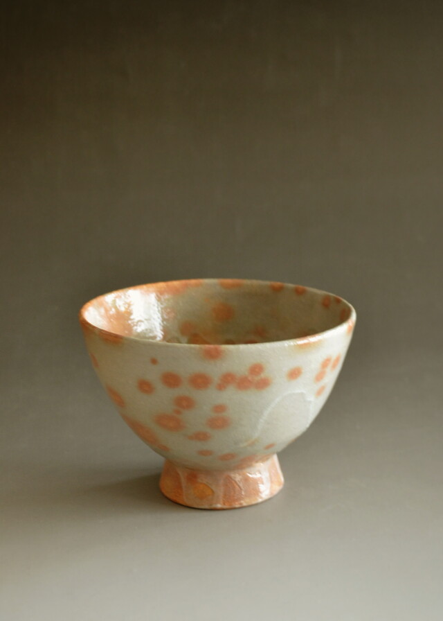 聞慶窯 千漢鳳作 紅葉呉器 茶道具