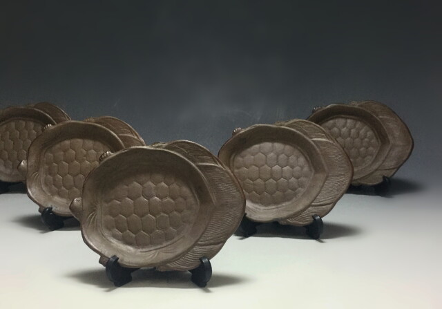 Antique Sam's Collection姉妹店 古舫庵コレクション>備前焼 亀型 小皿