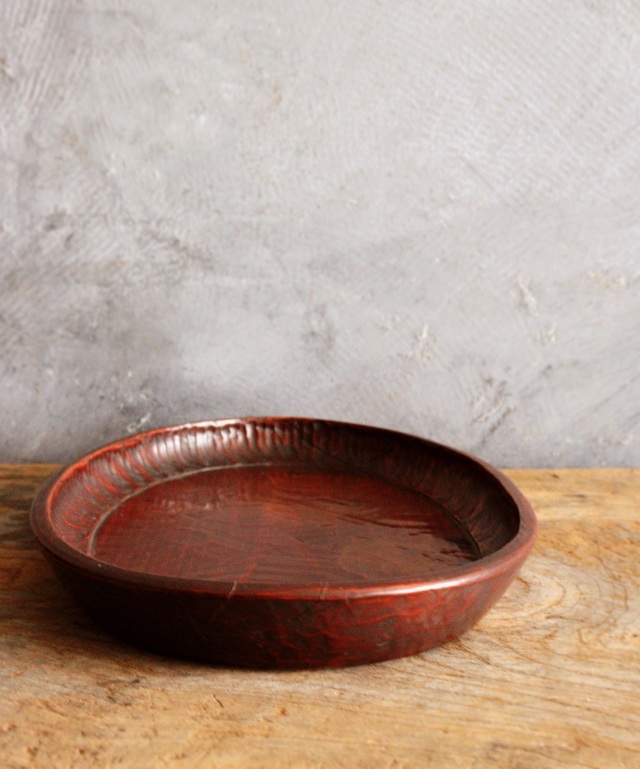 讃岐盆 讃岐彫 楕円 お盆 煎茶盆 手仕事 民藝 盆 Antique Sam's Collection