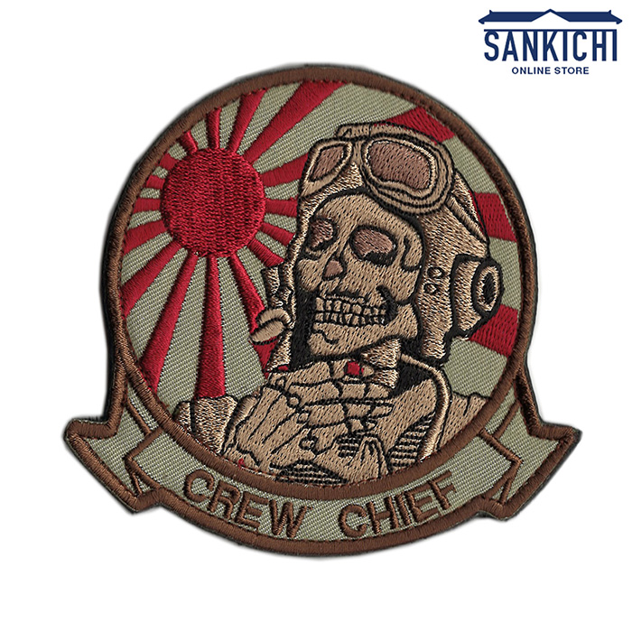 ワッペン パッチ 厚木基地 CREW CHIEF SANKICHI OFFICIAL ONLINE STORE