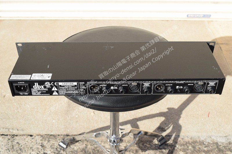 中古音響機材】 dbx 166XL 2ch コンプレッサー リミッター 全国通信販売
