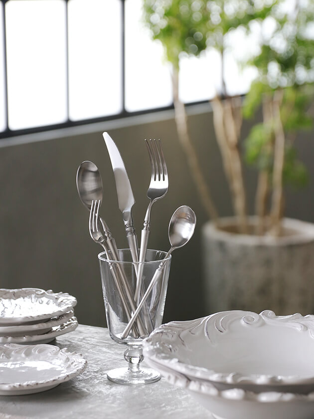 カトラリーClaireマットシルバー サラグレース