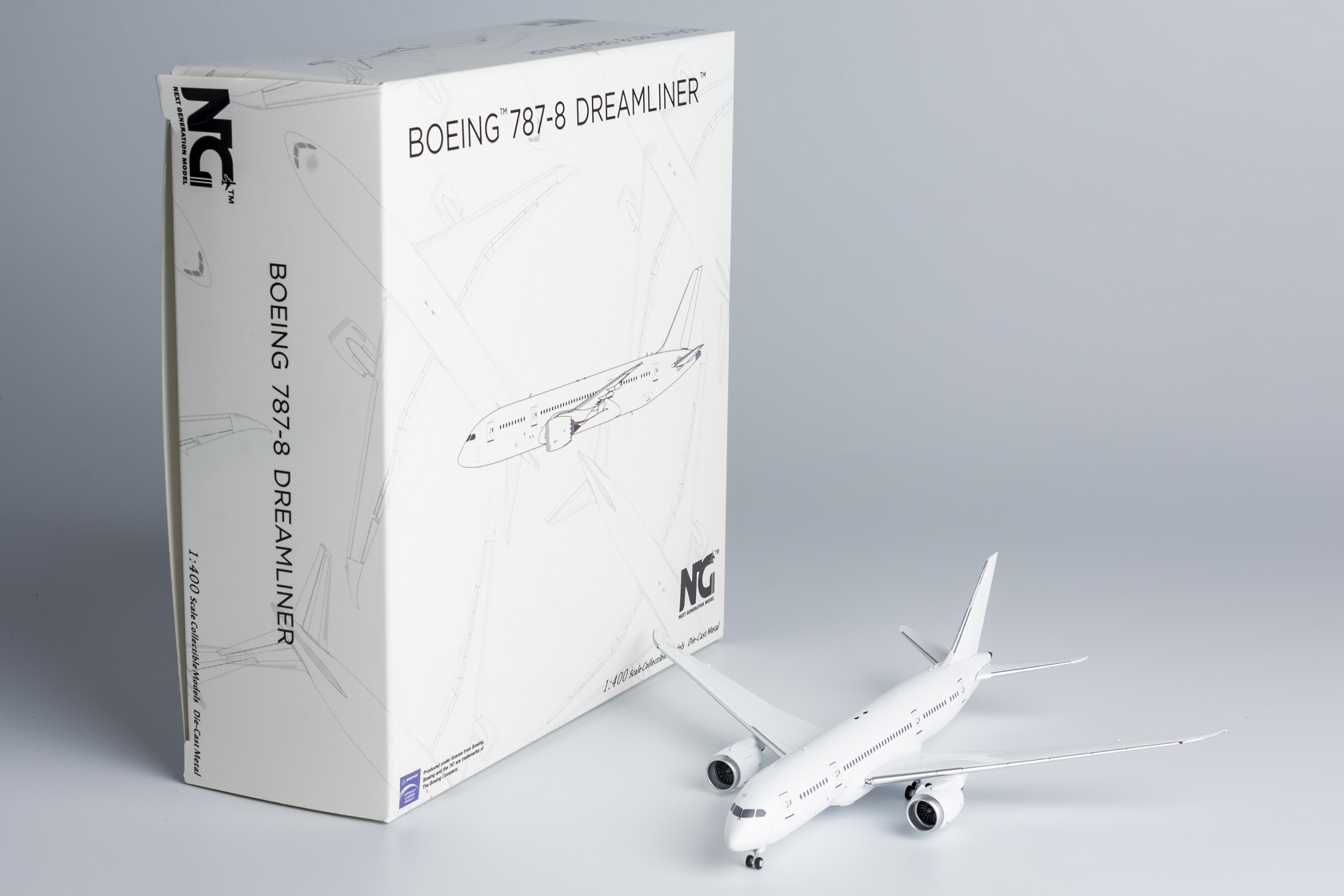 ScaleModelStore.com :: NG Models 1:400 - 59027 - Blank Boeing 787-8