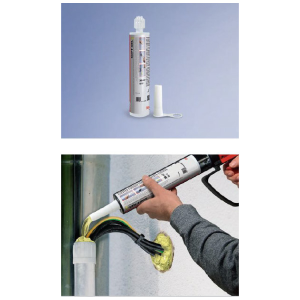 ソフトジェル 310ml (ノズル1ｺ付): 電設用資材 - 蛙屋