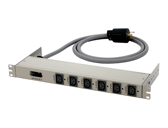 コンセントユニット（200V 30A 12口 ブレーカー付） DM シリーズ DM