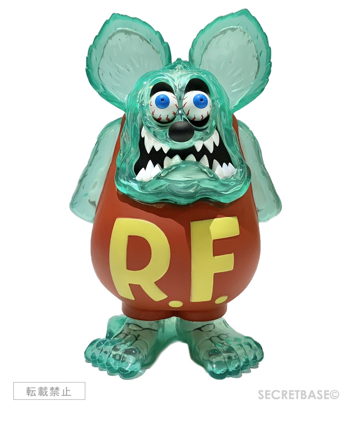 RAT FINK X-RAY FULL COLOR MATTE ULTRA GREEN Ver. - SECRET BASE