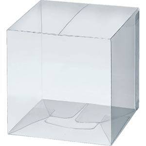 キューブカートン 透明 75×75×75: 中箱・カートン｜包装資材・梱包資材