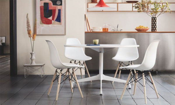 シェルサイドチェアDSW / ホワイトHerman Miller（ハーマンミラー