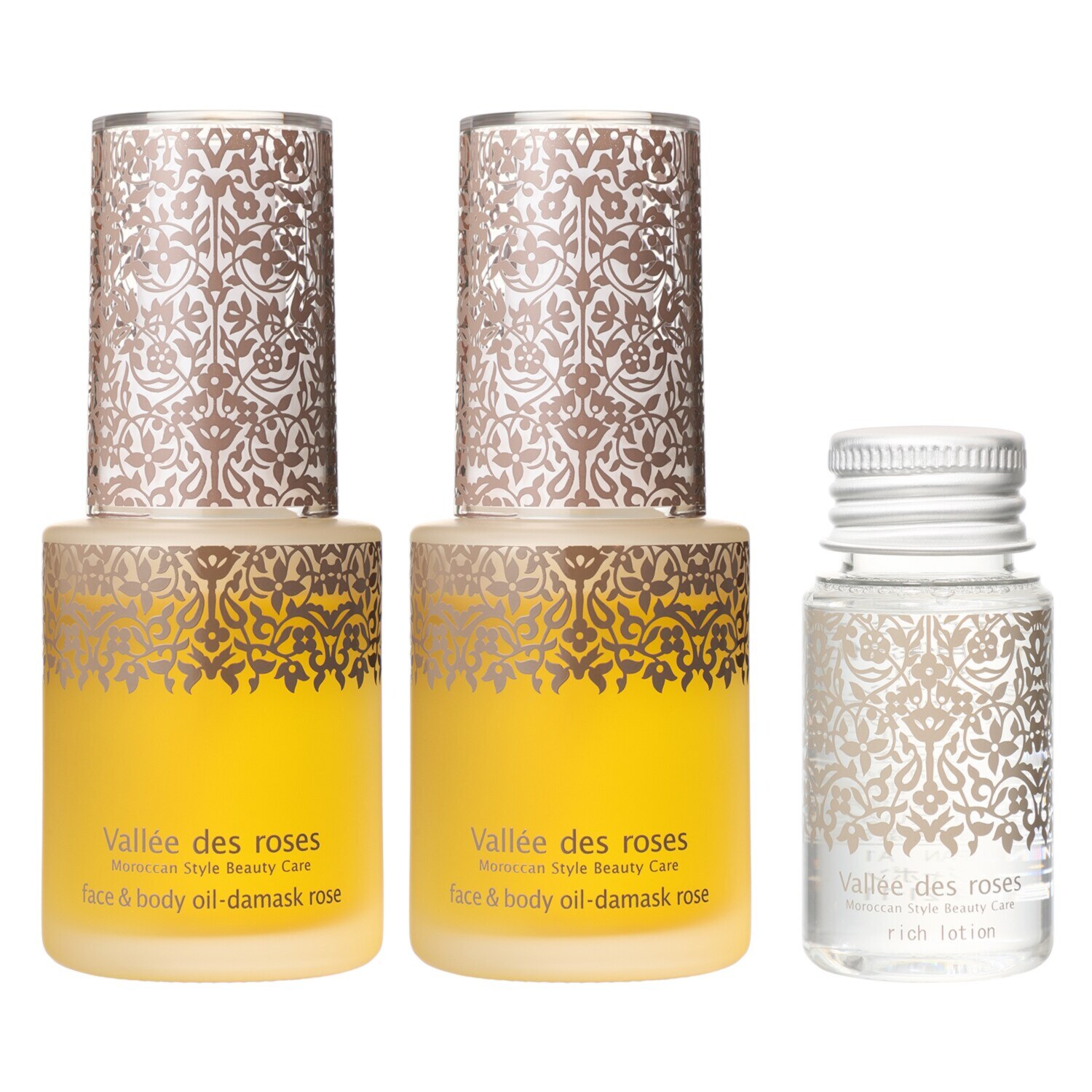 ヴァレ ド ローズ 美容成分100％！ ハリツヤ潤い肌へ導く フェイス