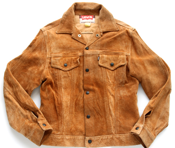 60s LEVI'Sリーバイス BIGE スエード レザージャケット 42 - Sixpacjoe