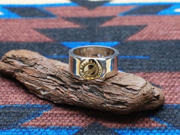 K18GOLD HAWK FEATHER INGOT/DEFI別注/NATIVE SPIRIT（ネイティブ