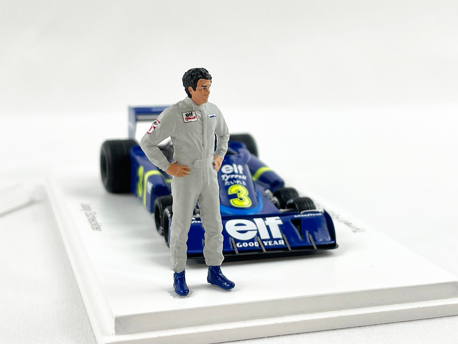Tyrrell F1 P34 #3 Jody Scheckter Japan GP 1976 1:43 Spark 6 Wheels