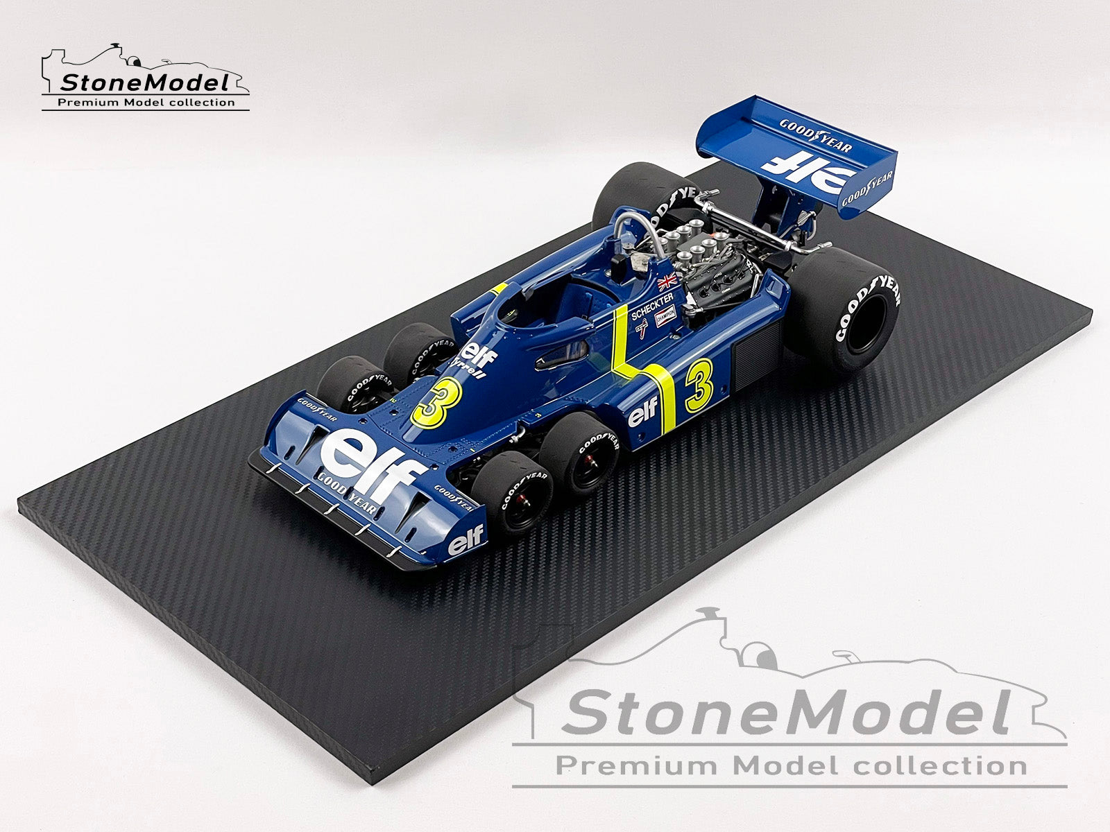 TSM TrueScale 1:12 Tyrrell F1 P34 #3 Jody Scheckter Sweden Winner